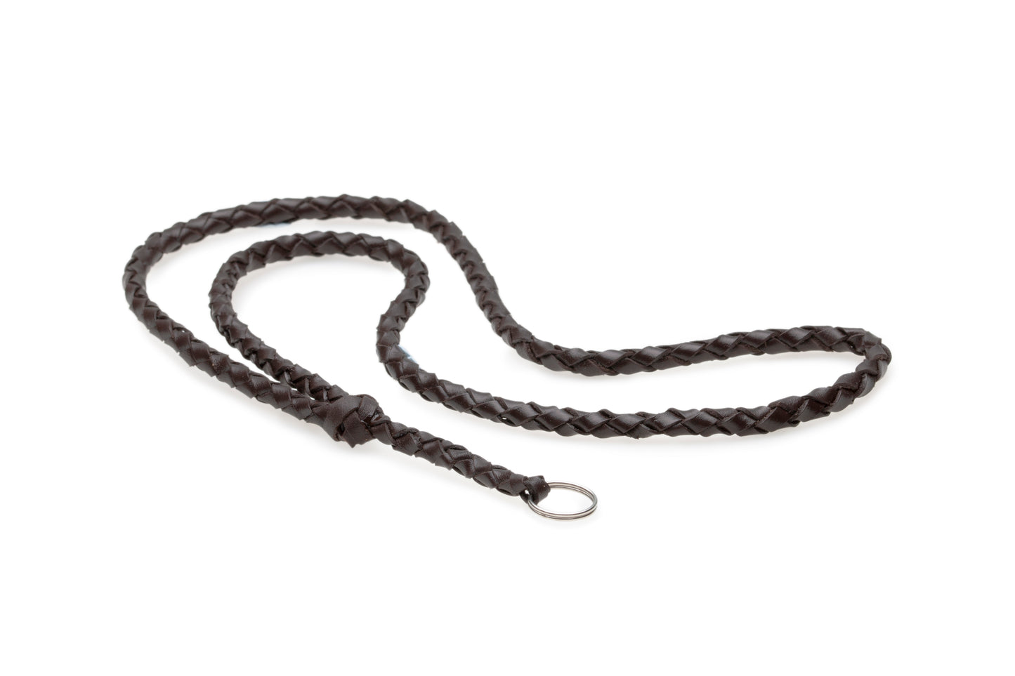 Acme Brown Leather Lanyard