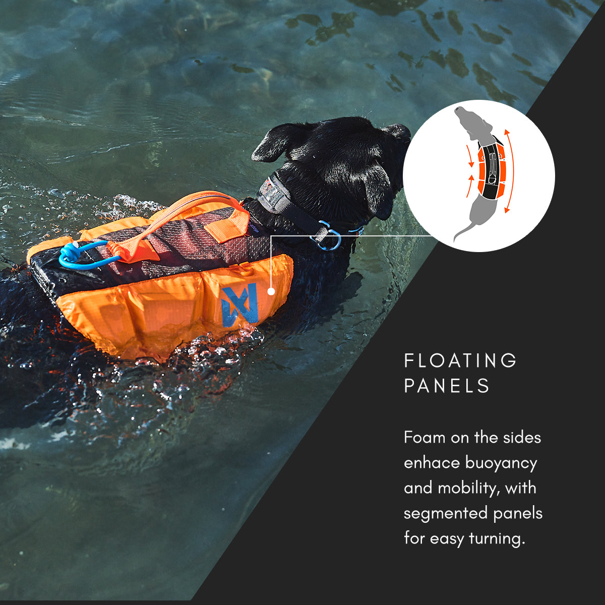 Non-stop Dogwear Protector Lifejacket for Dogs
