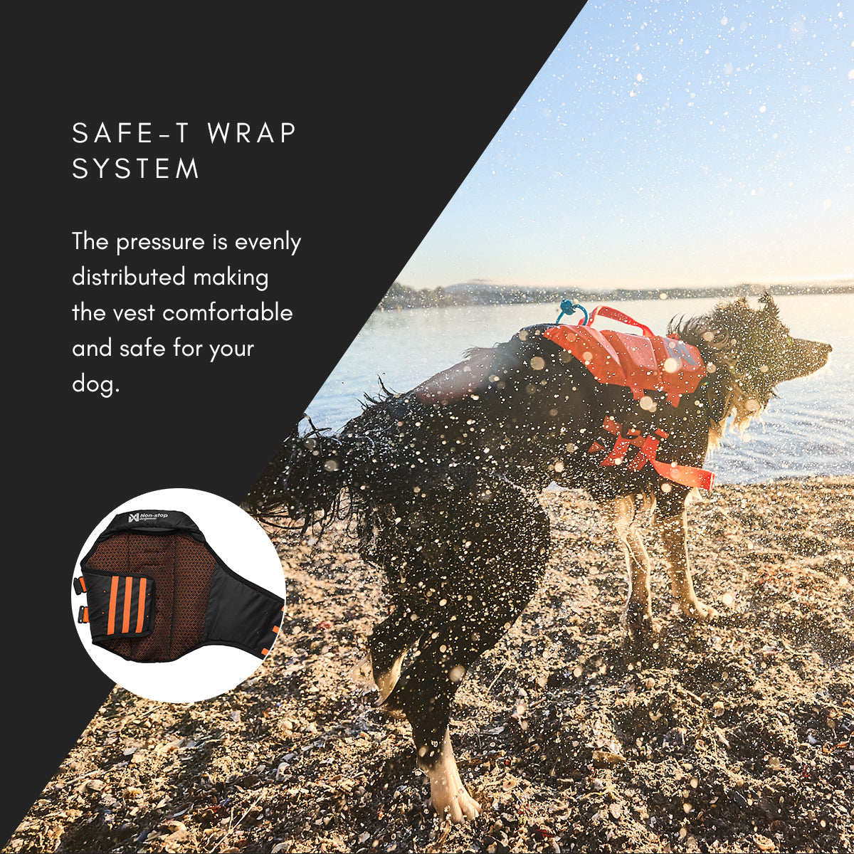 Non-stop Dogwear Protector Lifejacket for Dogs