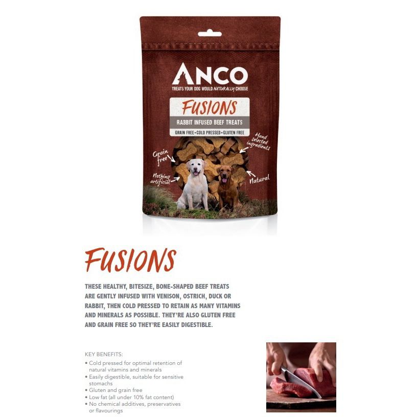 Anco Fusions Beef and Rabbit 100g