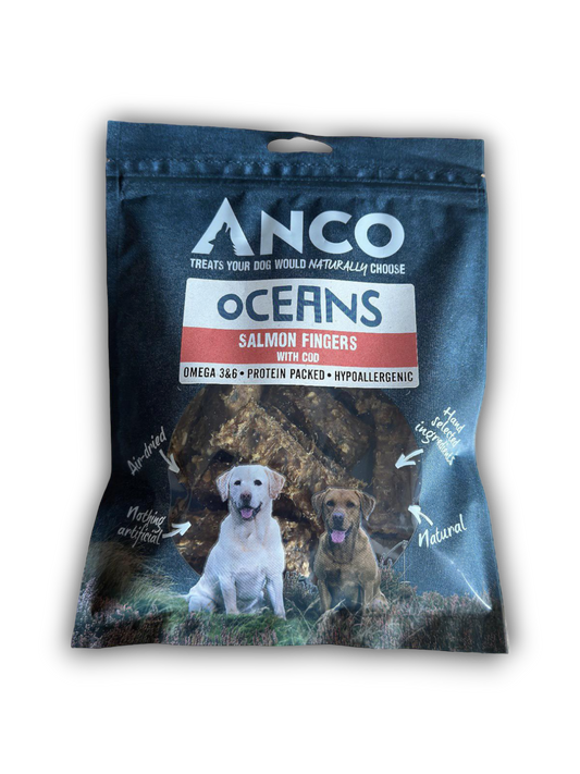 Salmon Fingers with Cod | Anco Oceans | 100g