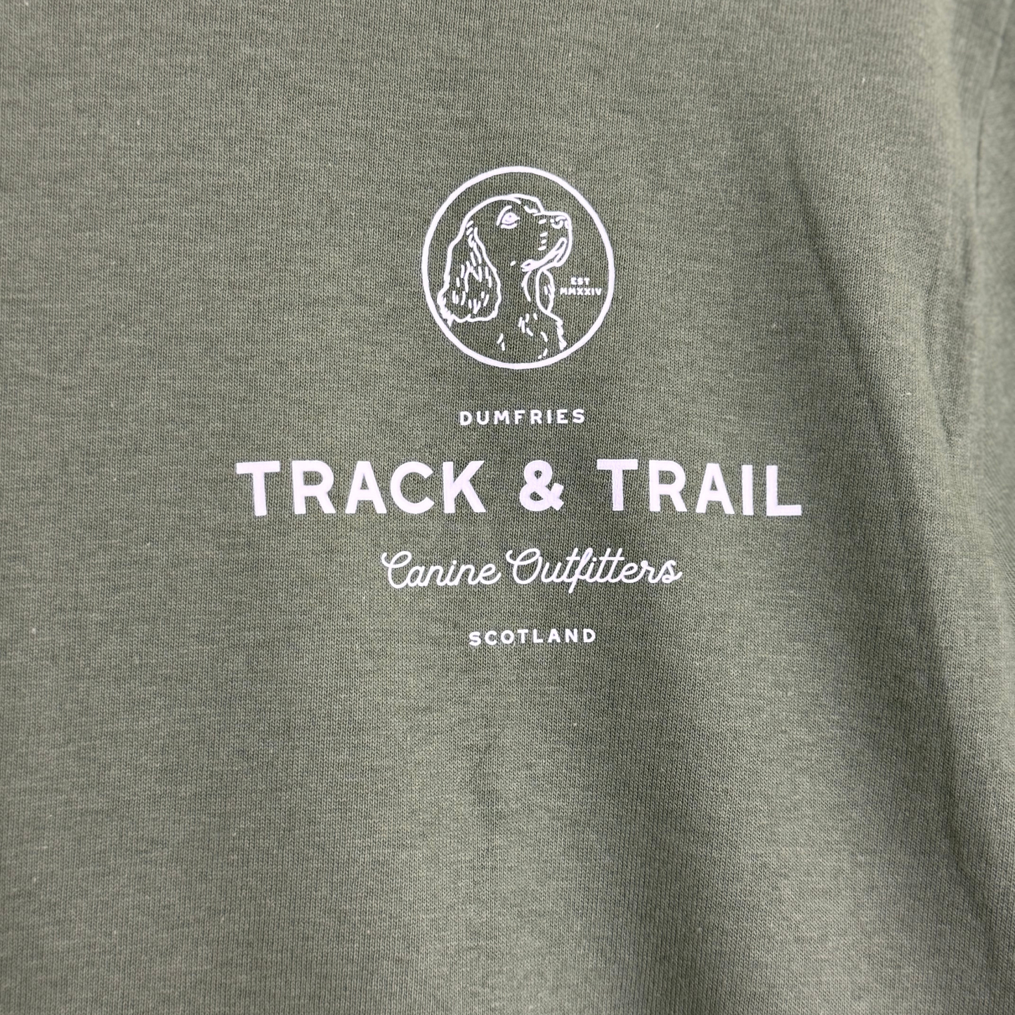Track & Trail Canine Outfitters Official T Shirt
