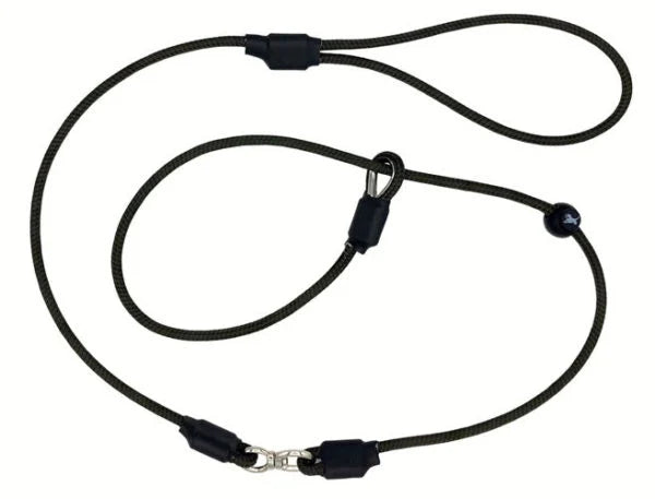 Dark Olive Green Slip Lead For Dogs with Swivel. 5mm Slip Lead for gundog Training from Sporting Saint at Track and Trail Canine Outfitters in Dumfries
