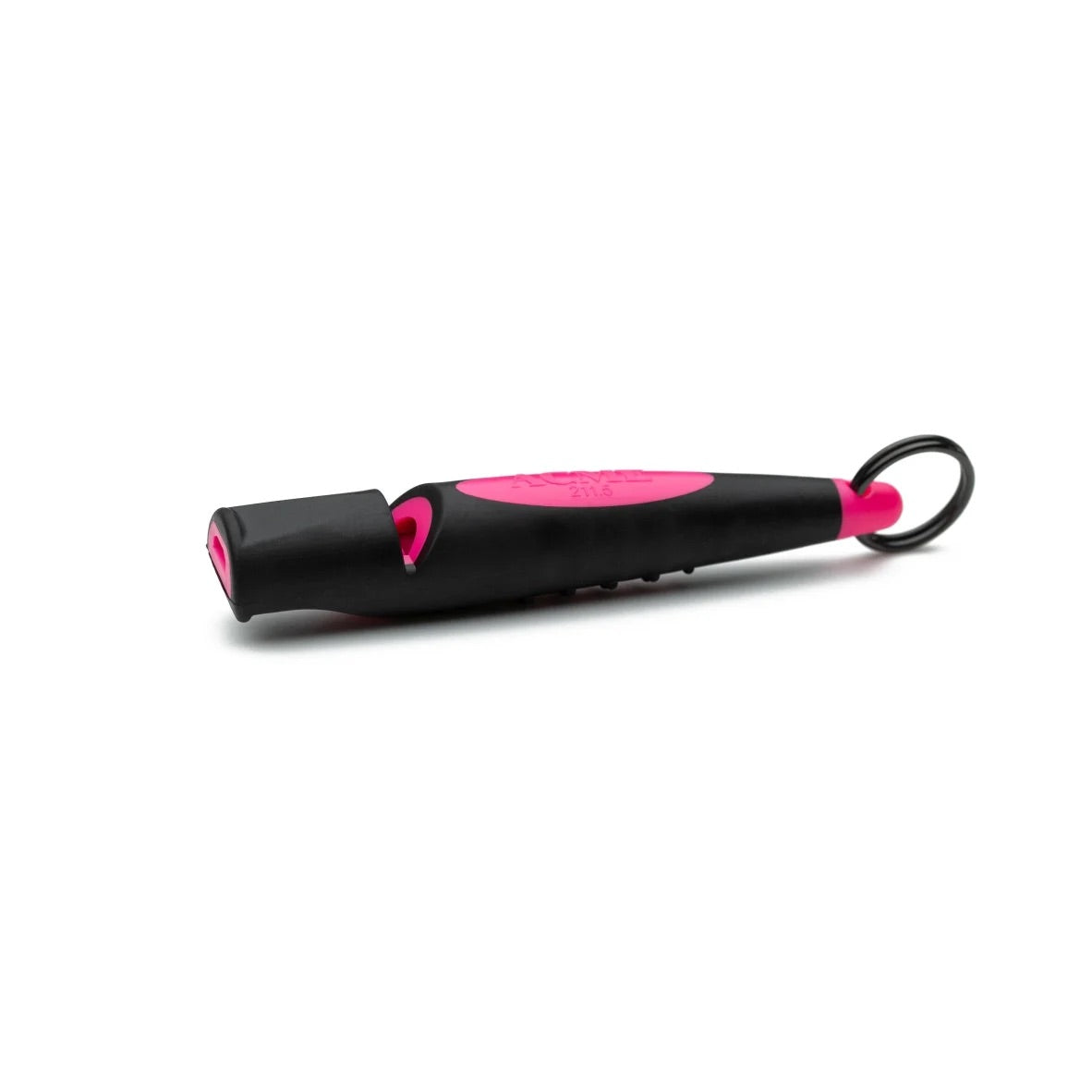 Acme Alpha whistle for dogs in black and dayglo pink at Track & Trail Canine Outfitters