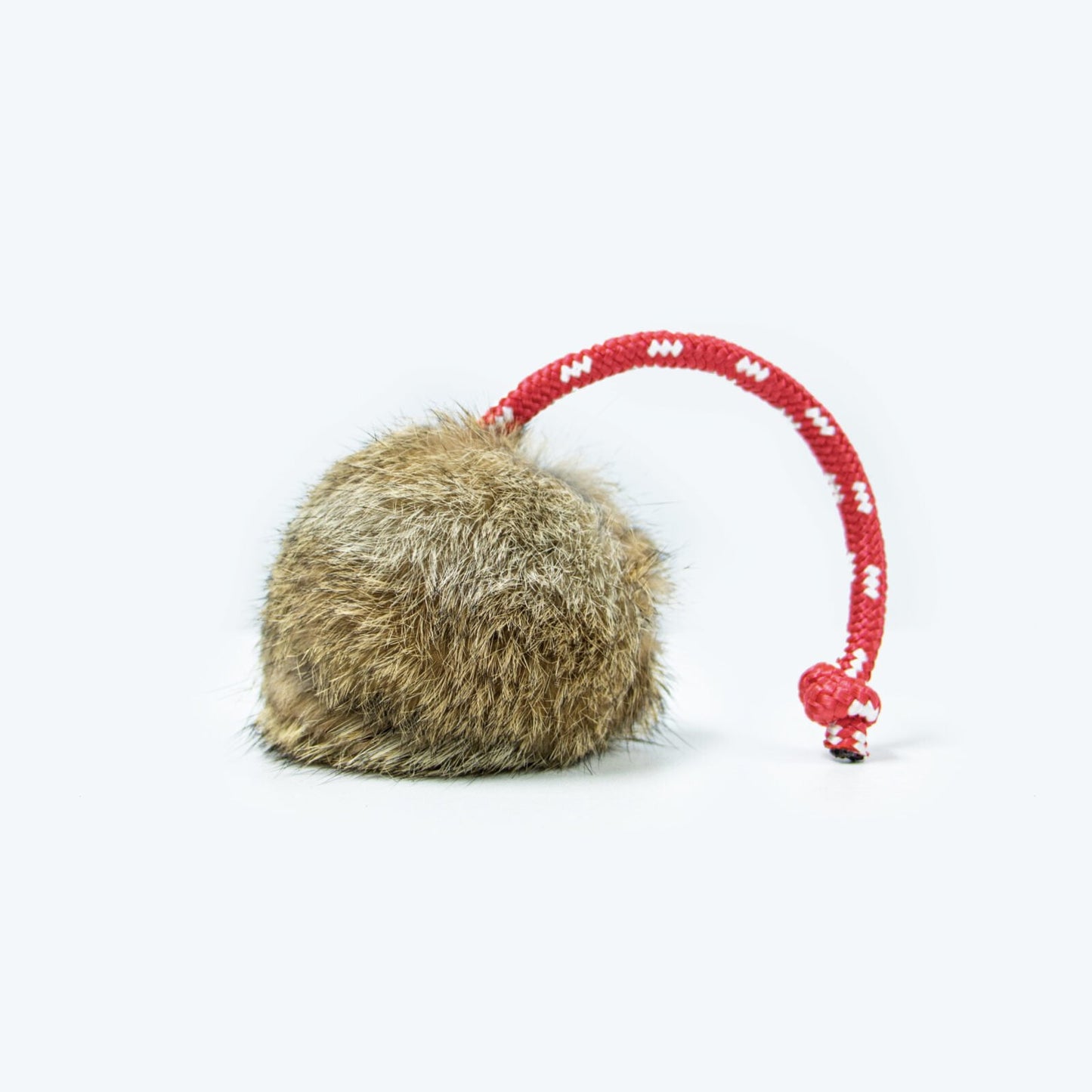 Dog and Field Long Throw Rabbit Fur Dummy Ball