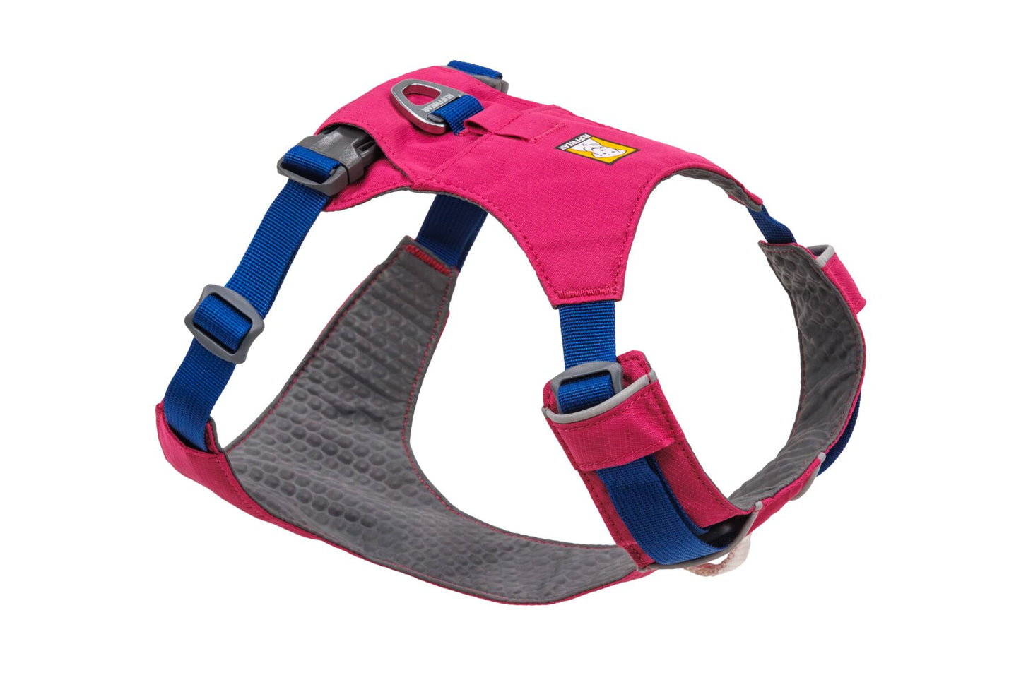 Ruffwear Hi and Light dog harness in Alpenglow Pink colour.Adjustable lightweight harness for dogs