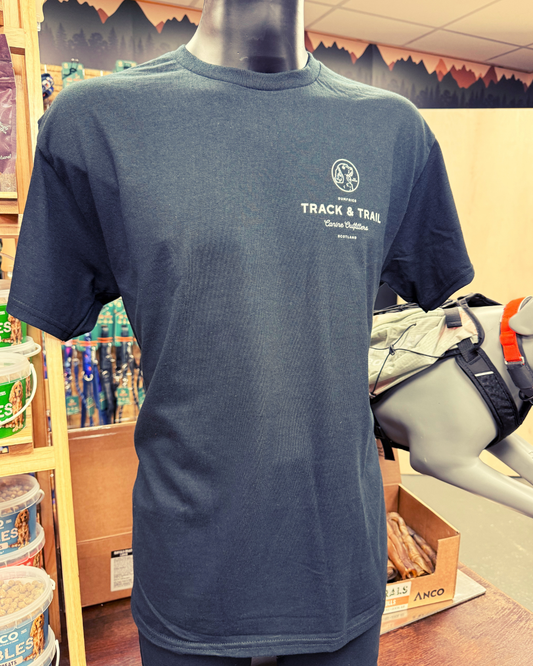 Track & Trail Canine Outfitters Official T Shirt