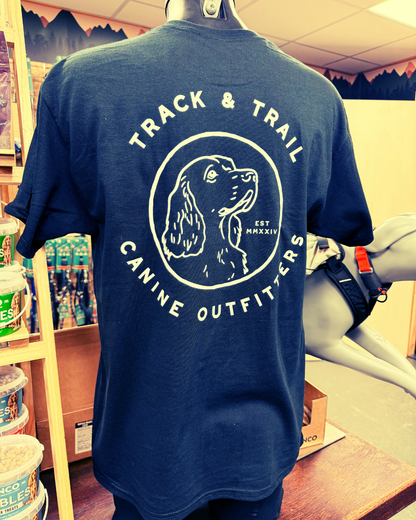 Track & Trail Canine Outfitters Official T Shirt