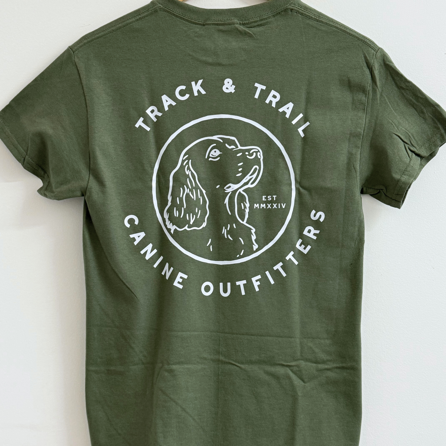 Track & Trail Canine Outfitters Official T Shirt