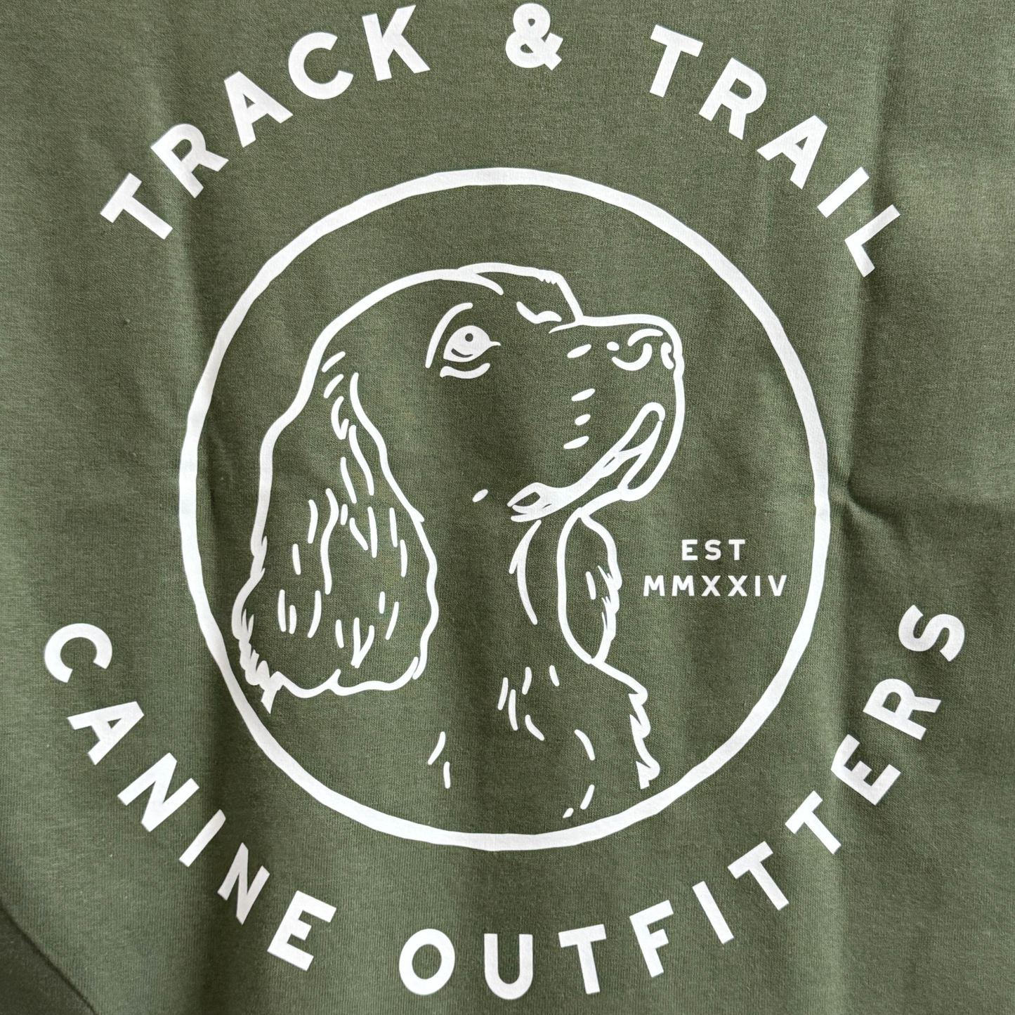Track & Trail Canine Outfitters Official T Shirt