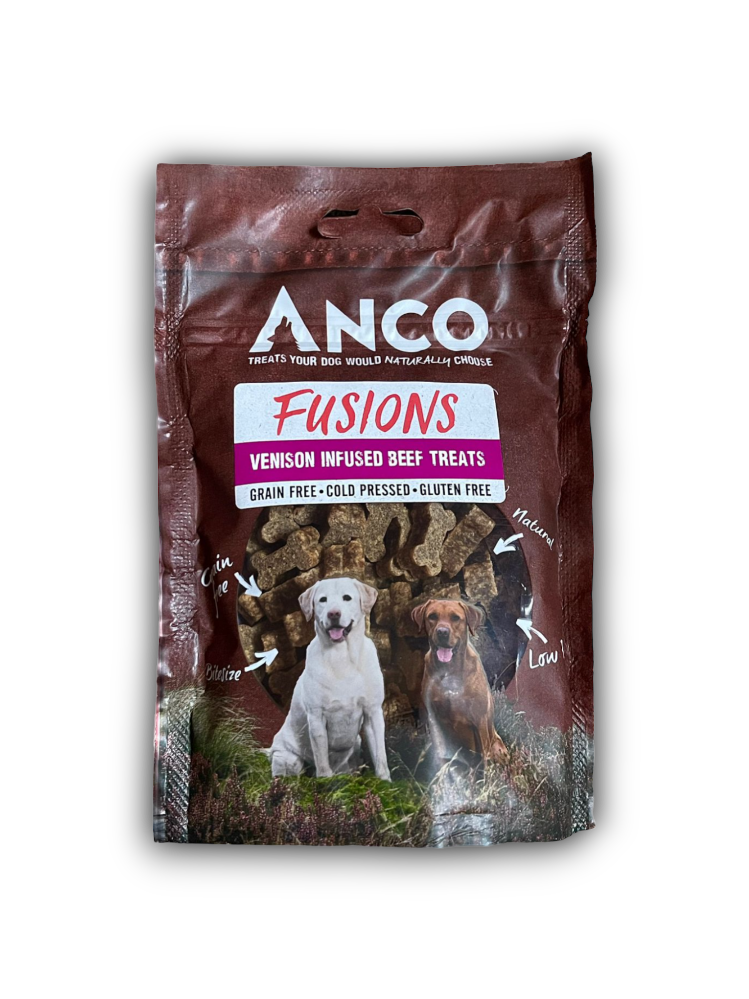 Anco Fusions Venison natural dog training treats gluten and grain free