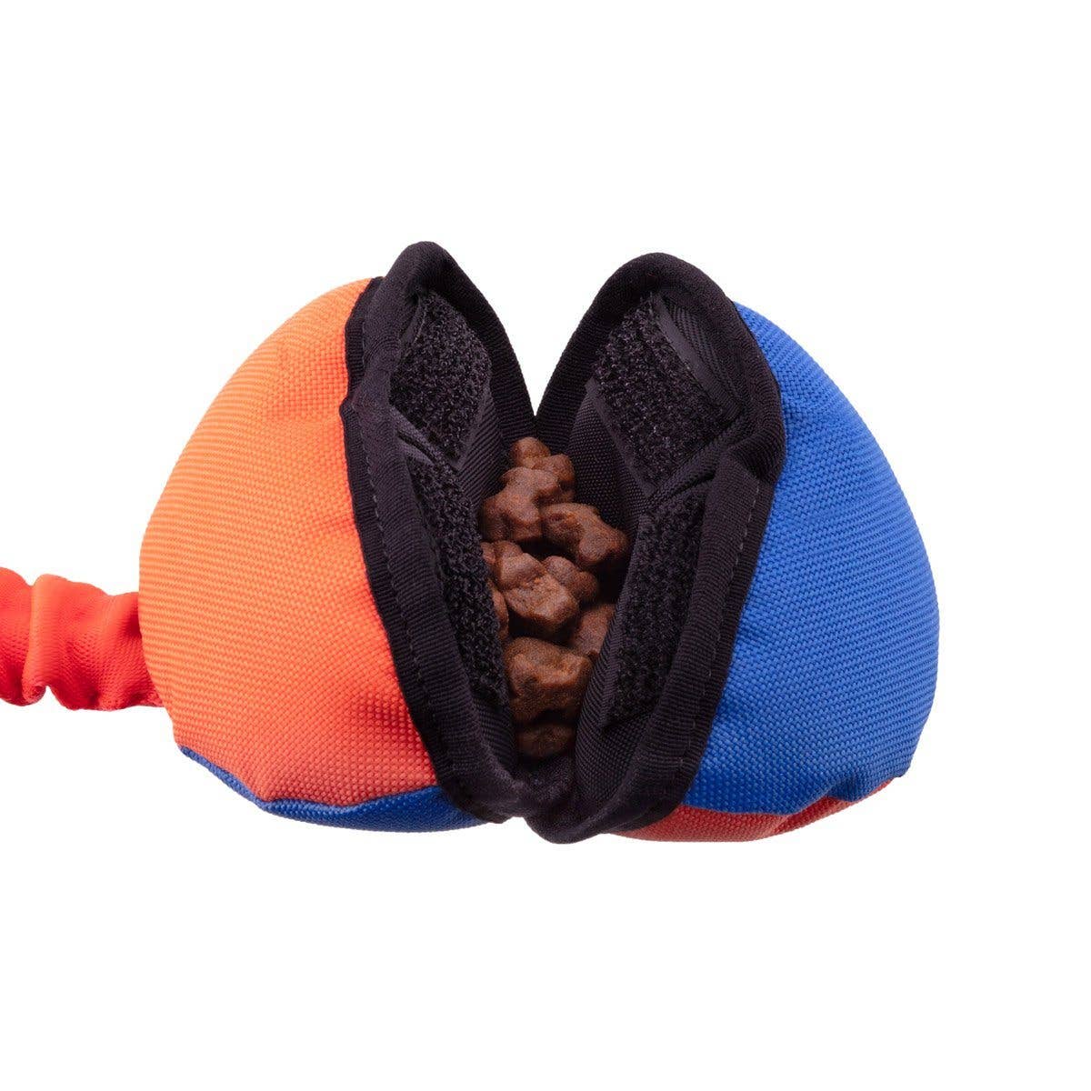 Power Clam Bungee | Treat Dispensing Dog Toys | Tug-E-Nuff