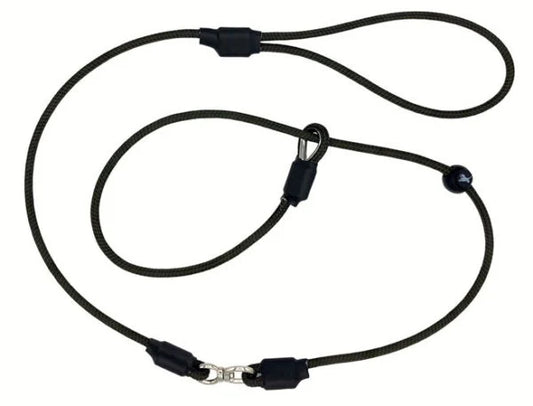 Dark Olive Green Slip Lead For Dogs with Swivel. 5mm Slip Lead for gundog Training from Sporting Saint at Track and Trail Canine Outfitters in Dumfries