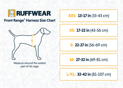 Ruffwear harness size chart