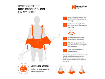 Dog Rescue Sling | Non-stop Dogwear