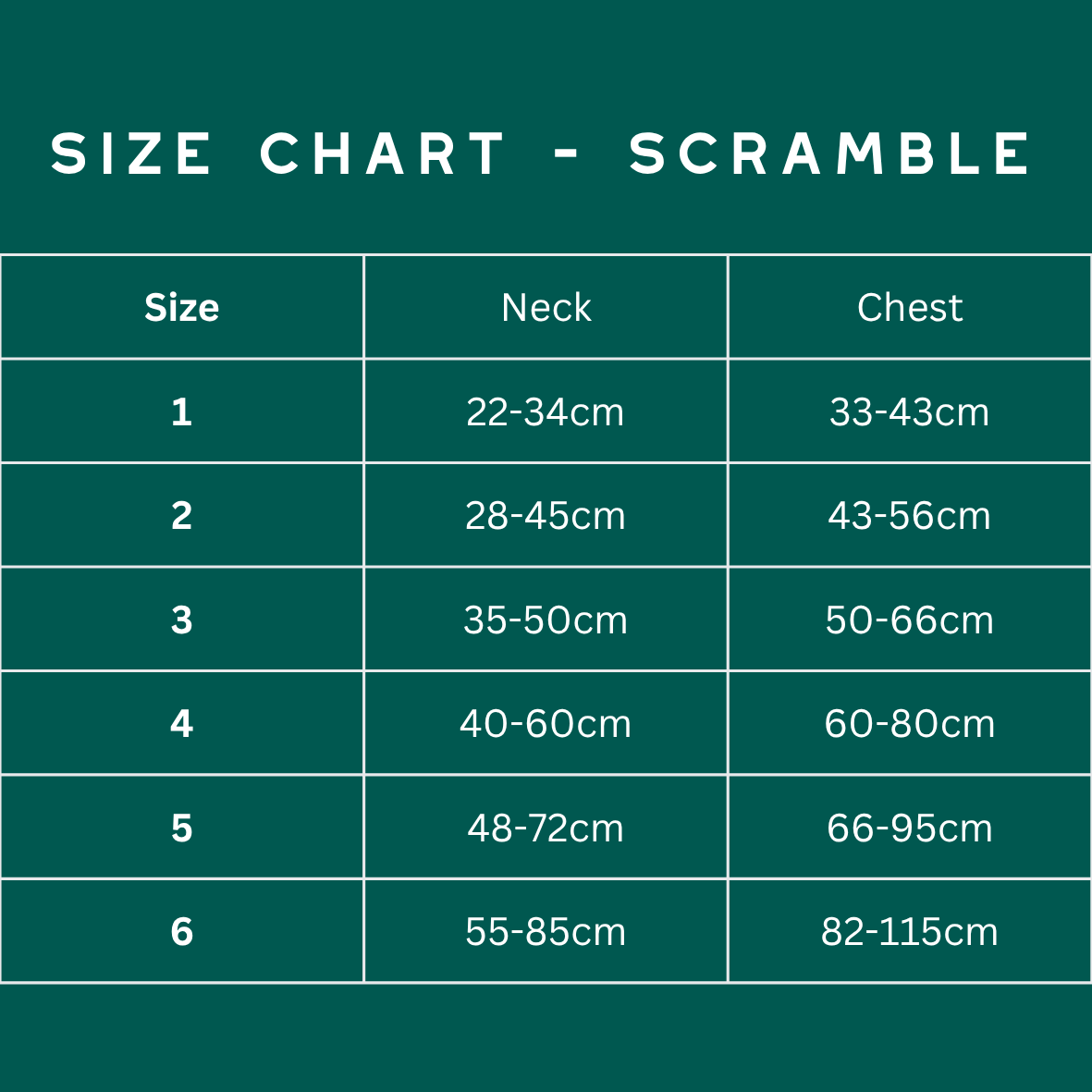 Scramble Harness | Twiggy Tags