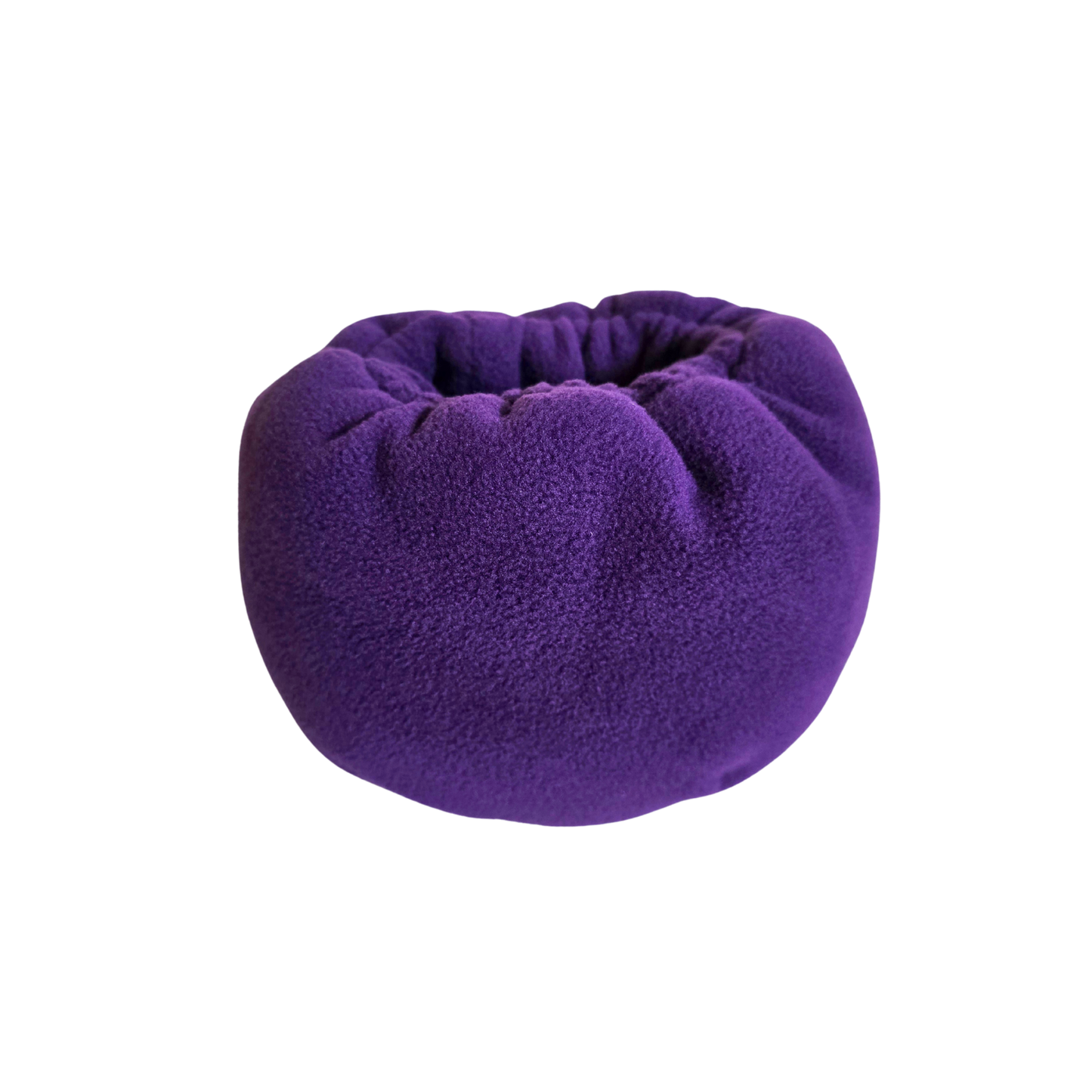 Plum Purple Hush Muff  Sound and noise reducing head gear for anxious dogs available at Track and Trail Canine Outfitters