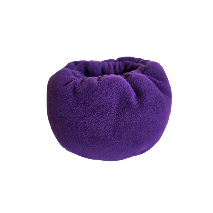 Plum Purple Hush Muff  Sound and noise reducing head gear for anxious dogs available at Track and Trail Canine Outfitters