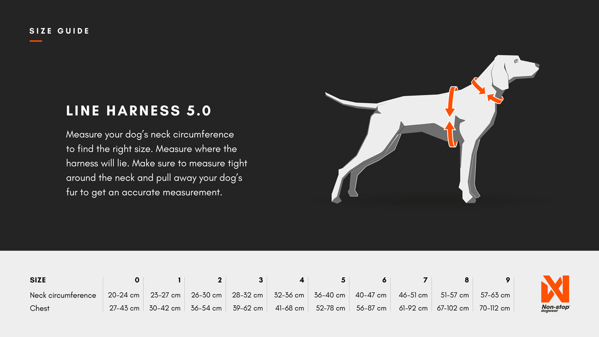 Trekking line harness CLIP'N™ | Non-stop Dogwear