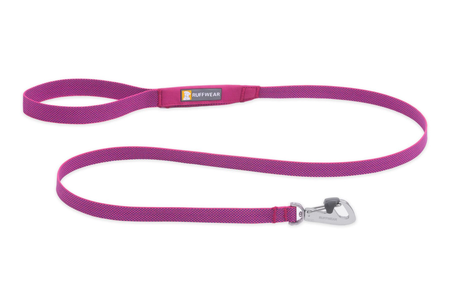 Ruffwear Hi and Light dog Leash lead in Alpenglow pink. Lightweight dog lead for everyday use
