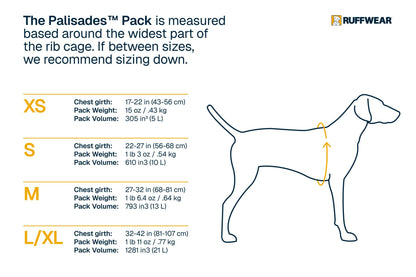 Palisades™ Pack | Dog Backpack | Ruffwear