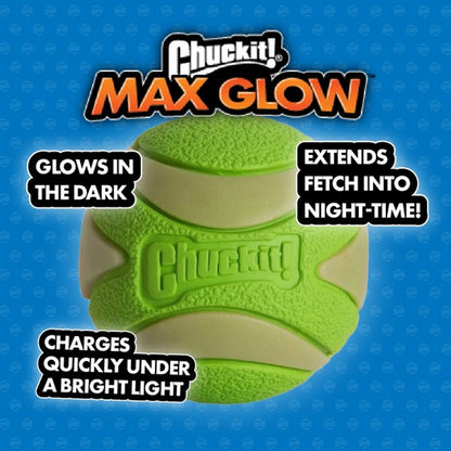 Chuckit! Max Glow Ultra Squeaker