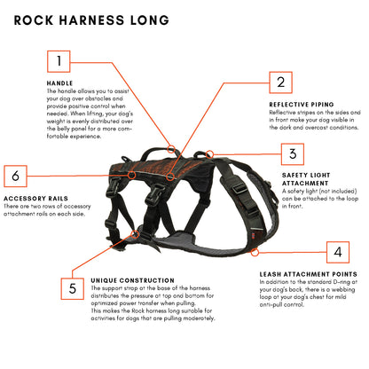Rock Long Harness | Non-Stop Dogwear
